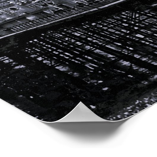 Poster Jetée de contraste Brighton (Coin)