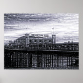 Poster Jetée de contraste Brighton (Devant)