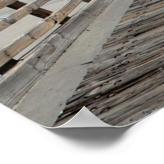 Poster Jetée de pêche de Jacksonville (Coin)