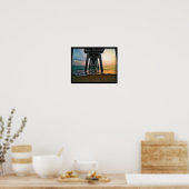 Poster Jetée de pêche de Venise (Cuisine)