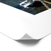 Poster Jetée et château de Gorey Jersey (Coin)