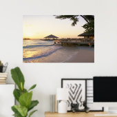 Poster Jetée hawaïenne (Bureau à domicile)