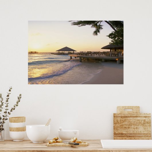 Poster Jetée hawaïenne (Cuisine)