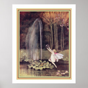 Poster "Jeter les bulles arc-en-ciel" ca. 1916- 16x20