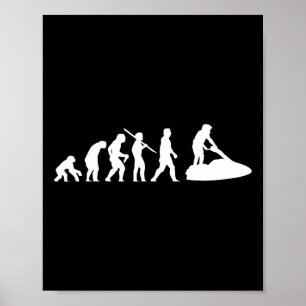 Poster Jetski Watersport Jet Ski Evolution