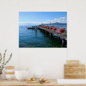 Poster Jetty sur le lac Léman (Cuisine)