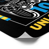 Poster Jeu 10 ans Jeu 10e Anniversaire - Niveau 10 (Coin)