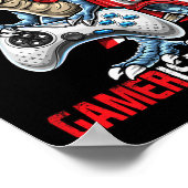 Poster Jeu 4 juillet T Rex Dinosaur Amerisaurus Rex Bo (Coin)