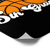 Poster Jeu Amusant Sur Le Basketball De 5E Année Premier  (Coin)
