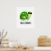 Poster Jeu animal de tortue mûre de coquille (Cuisine)