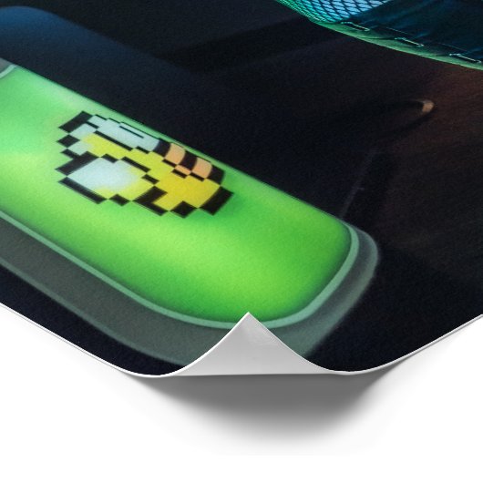 Poster Jeu Cyberpunk (Coin)