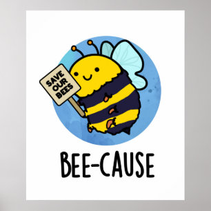 Poster Jeu d'abeilles