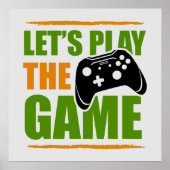 Poster jeu d'art cool (Devant)