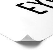 Poster Jeu d'Avocado amusant (Coin)