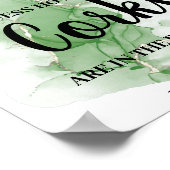 Poster Jeu de Baby Shower Combien de Bouchons Tropical Pa (Coin)