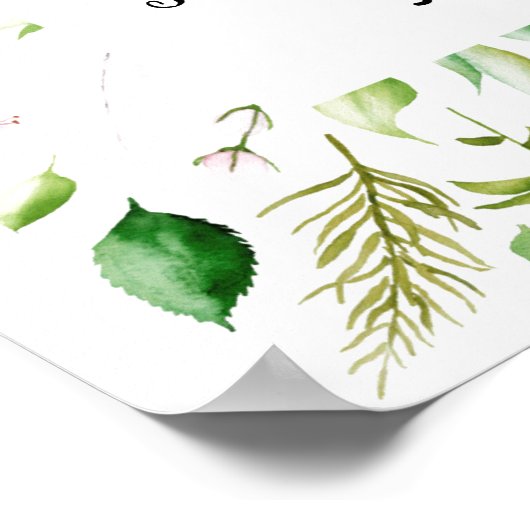 Poster jeu de baby shower conseils et vœux (Coin)