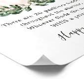 Poster Jeu de Baby shower de chasse de Citrouille blanc (Coin)