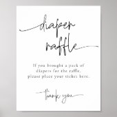 Poster Jeu de Baby shower de fraisage de la couche lunair (Devant)