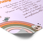 Poster Jeu de Baby shower Halloween "Dernier Night Diaper (Coin)