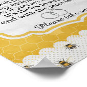 Poster Jeu de Baby Shower 'Mettez un anneau dessus' (Coin)