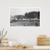 Poster Jeu de baseball Ketchikan 1916 (Cuisine)