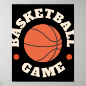 Poster Jeu de basket (Devant)