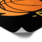 Poster Jeu De Basket Sur (Coin)