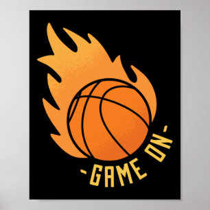 Poster Jeu De Basket Sur