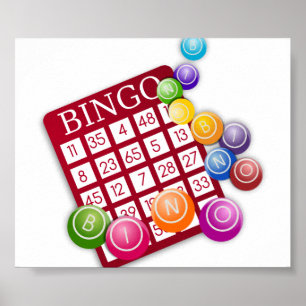 Poster Jeu de Bingo