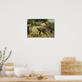 Poster Jeu de Bourles en Flandre, 1911 (Cuisine)