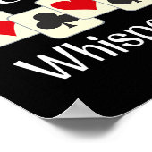 Poster Jeu De Carte De Jeu De Whisperer Main Et Pied (Coin)