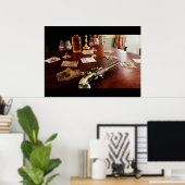 Poster Jeu de cartes (Bureau à domicile)