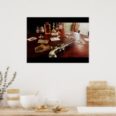 Poster Jeu de cartes (Cuisine)