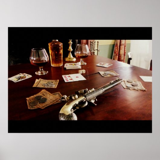 Poster Jeu de cartes (Devant)