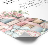 Poster Jeu de chasse à la petite fille d'hiver (Coin)