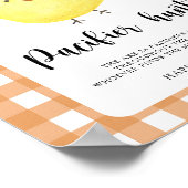 Poster Jeu de chasse au baby shower de poulet (Coin)