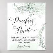 Poster Jeu de chasse Eucalyptus Feuille verdure Pacifique (Devant)