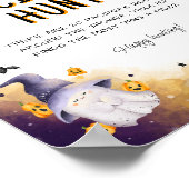 Poster Jeu de chasse pacifique Halloween Baby shower Jeu  (Coin)