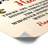 Poster Jeu de chasse pacifique Petit Baby shower de pompi (Coin)