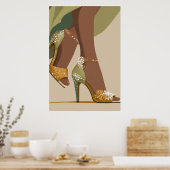 POSTER JEU DE CHAUSSURES #3 #3 (Cuisine)