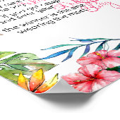 Poster Jeu de Collier Jeu Tropical (Coin)