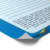 Poster Jeu de compliment ad-lib fun Bridage Shower  (Coin)