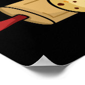 Poster Jeu de cuisson amusant de taekwon-Dough Dark BG (Coin)