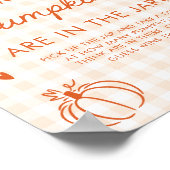Poster Jeu de devinette de citrouilles « Un petit potiron (Coin)