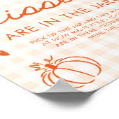 Poster Jeu de devinette de combien de bisous pour un peti (Coin)