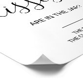 Poster Jeu de devinette simple pour un mariage : combien (Coin)