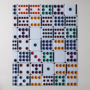 Poster Jeu de Dominos