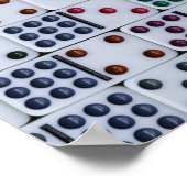 Poster Jeu de Dominos (Coin)