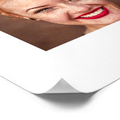 Poster Jeu de douche photo à la menthe Botanique (Coin)