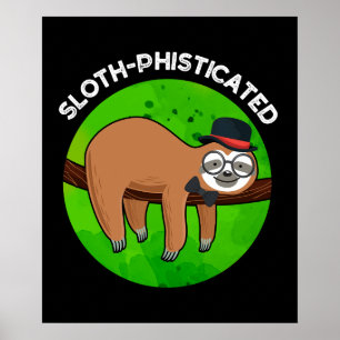 Poster Jeu de fentes animal amusant avec fentes